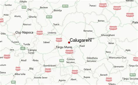 Calugareni Map 